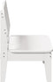 vidaXL - Tuinstoelen - 2 - st - 60x52,5x72 - cm - massief - grenenhout - wit