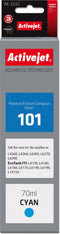 Activejet inkt AAE-101C inktfles voor Epson printer, vervanging Epson 101; Supreme; 70 ml; cyaan