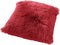 Dutch Decor FLUFFY - Kussenhoes 60x60 cm - superzacht - XL kussensloop - Chili Pepper - rood - met rits