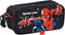 Pennenetui met 3 vakken Spiderman Hero Zwart (21,5 x 10 x 8 cm)