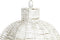 Plafondlamp DKD Home Decor Gouden Wit Ijzer 50 W (38 x 28 x 24 cm)