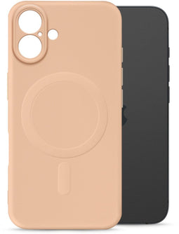 My Style Protective Flex Magsafe Compatible Case for Apple iPhone 16 Plus Soft Pink