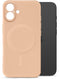 My Style Protective Flex Magsafe Compatible Case for Apple iPhone 16 Plus Soft Pink
