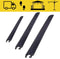 Kabelbrug - 100x13x1cm - 3 stuks - zwart - 2000 kg
