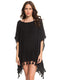 Roxy Make your Soul - Strand Cover-Up - Losvallend model met koordjes - XS/S