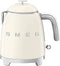 Smeg KLF05CREU - Mini waterkoker - 0,8L 1400W - Crème