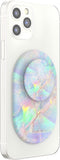 PopSockets PopGrip - Telefoonbutton en Standaard compatibel met een magnetische ring voor iPhone 12 en hoger - Opal