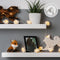 CozyHome Rozen-lichtketting - 4m - 20 LED Warm Wit - Timer
