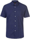 Pierre Cardin - Heren polo - Regular fit korte mouwen - Navy/Wit - Maat L