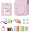 Complete Accessoires Set Geschikt voor Fujifilm Instax Mini 12 - Camera Tas met Filters, Fotoalbum en Meer - Roze