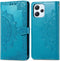 iMoshion Hoesje Geschikt voor Xiaomi Redmi 12 Hoesje Met Pasjeshouder - iMoshion Mandala Bookcase - Turquoise