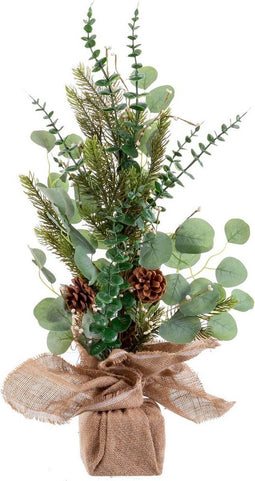 Christmas Kerstversiering Groen Natuurlijk Plastic Vezel Ananas 63,5 Cm