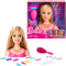 Barbie KapKop Met 21 Accessoires - Blond Haar - 5565142 - Haarstyling - Stylinghoofd - Mattel