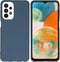 iMoshion Hoesje Geschikt voor Samsung Galaxy A23 (5G) Hoesje Siliconen - iMoshion Color Backcover - Donkerblauw