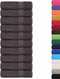 vidaXL - Badhanddoeken - 25 - st - 100x150 - cm - 360 - g/m² - 100% - katoen - antraciet