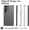 iMoshion Hoesje Geschikt voor Samsung Galaxy S23 Ultra Hoesje Siliconen - iMoshion Shockproof Case - Transparant