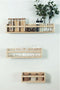 Astigarraga Wandplank - wandrek - 60cm - PEFC dennenhout - beige