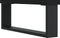 vidaXL - Dressoir - 40x35x70 - cm - bewerkt - hout - zwart