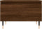 vidaXL - Salontafel - 50x46x35 - cm - bewerkt - hout - bruin - eikenkleur