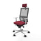 Bureaustoel Piqueras y Crespo 4B086N2 Kastanjebruin