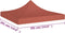 vidaXL - Partytentdak 270 g/m² - 3x3 m - terracotta