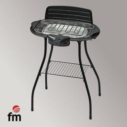 Grupo FM BEP2000 - Elektrische barbecue - 2000 W - 47 x 23 cm