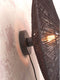 GOOD&MOJO Wandlamp Iguazu - Jute Zwart - Ø40cm - Binnen