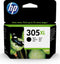 HP 305XL - Inktcartridge - Origineel - Hoge capaciteit - Zwart