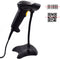 Barcode Reader with Support Ewent EW3410 LED USB Black