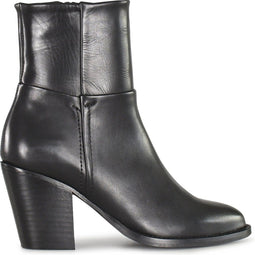 PS Poelman SUPRA - Enkellaarsjes met hak 8 cm - Zwart - Maat 36