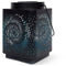 Lantaarn op zonne-energie - GARDEN ID Attract - Blauw 11 x 11 h15 cm - 6 tot 8 uur autonomie - Mobiel - Aan/uit knop.