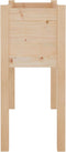 vidaXL - Plantenbak - 70x31x70 - cm - massief - grenenhout