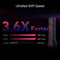 ASUS ROG USB-BE92 - WiFi USB Adapter - WiFi 7 - 6500 Mbps - Tri-Band - Nero