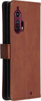 iMoshion Hoesje Geschikt voor Motorola Edge Plus Hoesje Met Pasjeshouder - iMoshion Luxe Bookcase - Bruin