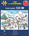 Jan van Haasteren - Rendier Race - 500 stukjes puzzel