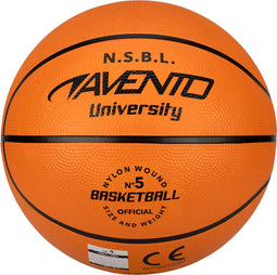 Avento Junior Squad - Basketbal Maat 5 - Duurzaam rubber - Oranje