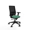 Piqueras y Crespo 2D066N0 - Bureaustoel - Verstelbare hoogte met armleuning - Smaragdgroen