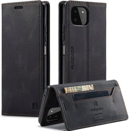 Multifunctionele PU-Leren Hoes voor Samsung Galaxy A22 5G/F42 5G - Stijl en Bescherming