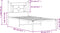 vidaXL - Bedframe - met - hoofdbord - metaal - zwart - 90x200 - cm