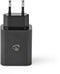 Nedis WCQC402ABK - USB-wandlader - Quick Charge 4.0 - Zwart
