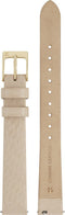 Pierre Cardin Belleville PC Monogram CBV.1503 Horloge - Leer - Beige - Ø 31 mm