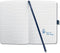 Sigel notitieboek Jolie - IMPRESS - A6 - hardcover - 174 pagina's - gelinieerd - 80 grams papier - Midnight Blue - SI-JN204