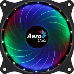 Aerocool Cosmo 12 - Case Fan 120mm - RGB 18 LED's - 25mm (1x)