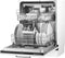Inventum IVW6021A - Inbouw vaatwasser - 14 couverts - Besteklade - 8 programma’s - Max nishoogte 86,5 cm - Energielabel C