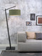 GOOD&MOJO Vloerlamp Andes - Zwart/Groen - 72x47x176cm - Scandinavisch,Bohemian - Staande lampen voor Woonkamer - Slaapkamer