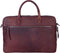 DSTRCT Wall Street - Laptoptas 17 inch - Echt nappa leer - Bruin