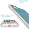 iMoshion Hoesje Geschikt voor iPhone SE (2022) / SE (2020) / 8 / 7 Hoesje Siliconen - iMoshion Design hoesje - Blauw / Meerkleurig / Goud / Blue Graphic