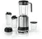 WMF KULT Pro - Multifunctionele blender - 1200 watt 6 snelheden 3 programma's - Cromargan® (2 stuks)