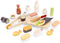 Woet® Houten Sushi Speelset - 30-delig Japans Rollenspel Speelgoed - Inclusief Stokjes, Sojasaus en Serveerplank - FSC Speelgoedeten - Educatief Keuke