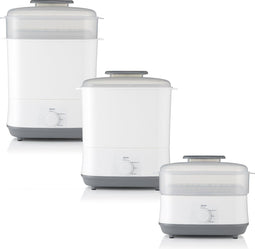 Alecto BF55 - Elektrische Stoomsterilisator - Steriliseer en droog in 12 min - Wit